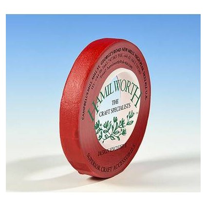 341684 floristicka paska 12mm x 27m cervena hamilworth