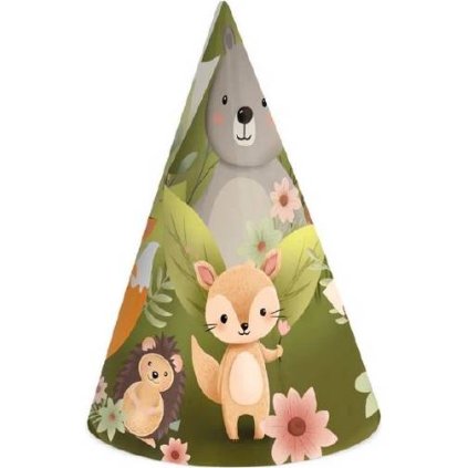 342389 party cepicka lesni zviratka 6ks party pal