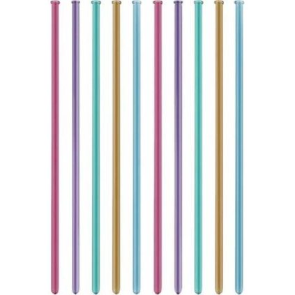 342491 modelovaci balonky chrom s pumpicoku 10ks party pal