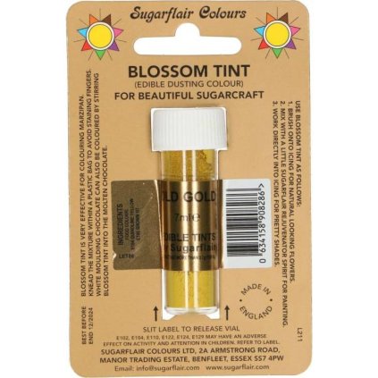 342668 jedla prachova barva old gold 7ml sugarflair
