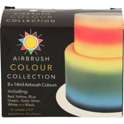 342674 sada barev na airbrush 8x14ml sugarflair