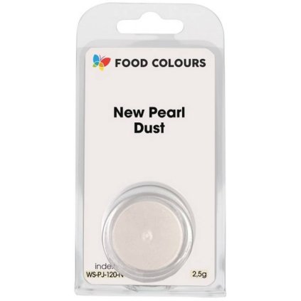 Jedlá prachová perleťová barva Food Colours New Pearl Dust (2,5 g) Perleťová ♡