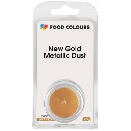 343034 jedla prachova perletova barva food colours new gold metallic dust 2 5 g zlata