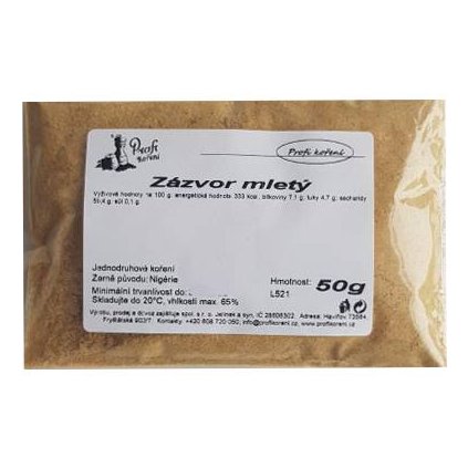 346259 zazvor mlety 50g koreni