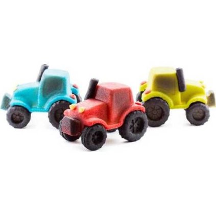 346436 marcipanova figurka traktor zeleny 4 5x7 cm 65g