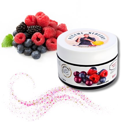 Mirror glasse poleva na dorty s příchutí lesního ovoce