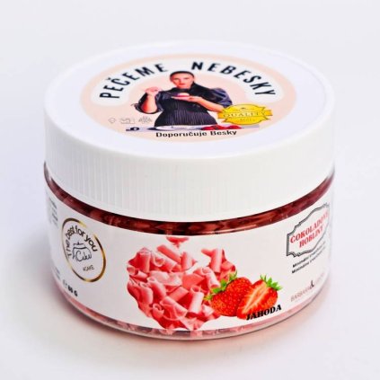 347813 cokoladove hobliny jahodove 80 g cukrarska