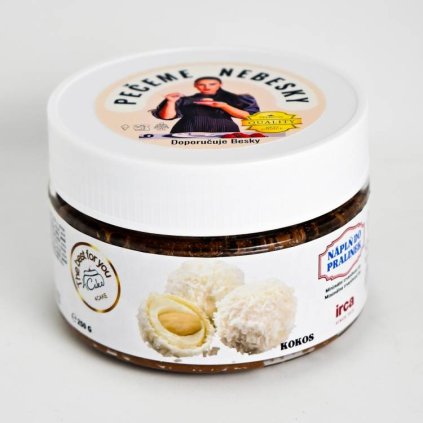 348101 napln do pralinek a dortu irca pralin delicrisp kokos 250 g cukrarska