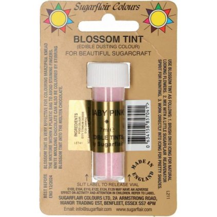 354821 jedla prachova barva baby pink 7ml sugarflair