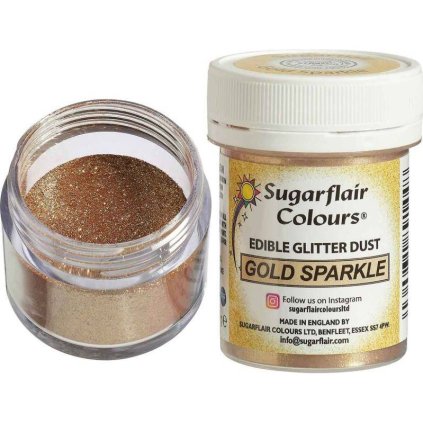 354827 trpyt gold sparkle 10g sugarflair
