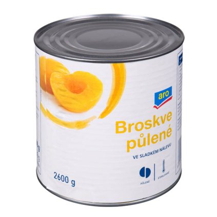aro Broskve půlené 2650 ml