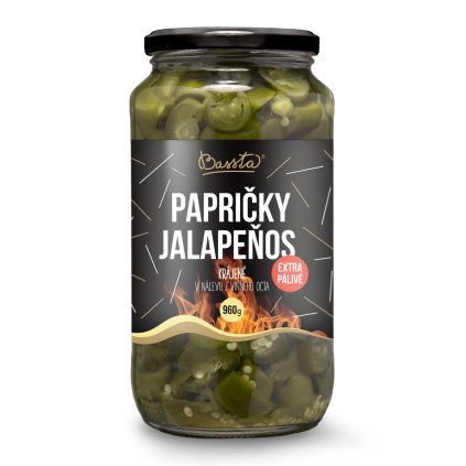 Bassta Jalapeňos papričky 960 g