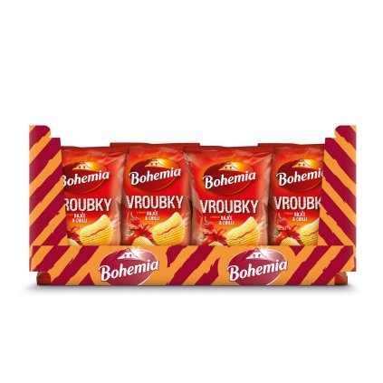 Bohemia Vroubky rajče chilli 120 g
