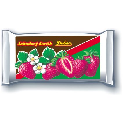 Dubea Perník medový jahodový dortík 60 g