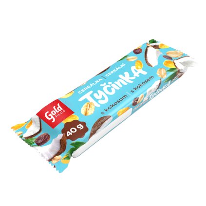 Gold Plus Cereální tyčinka kokos 40 g