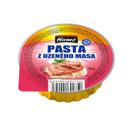 Hamé Pasta z uzeného masa 75 g