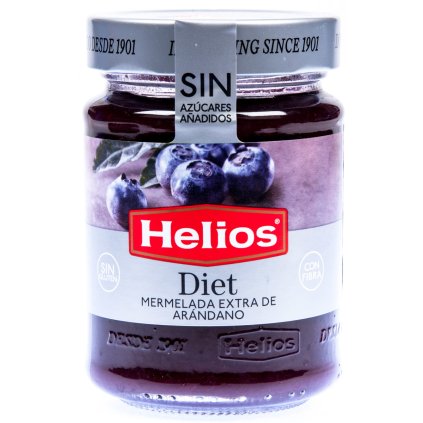 Helios Pomazánka borůvková bez přidaného cukru 280 g