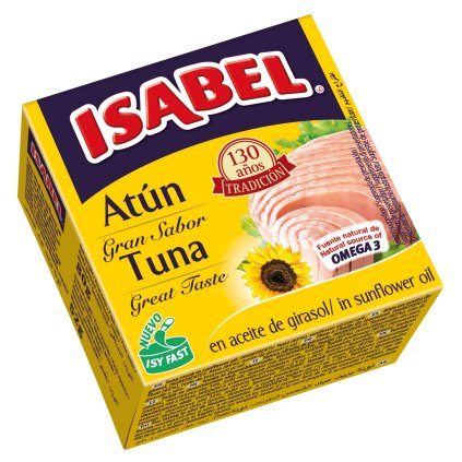 ISABEL Tuňák ve slunečnicovém oleji 80 g