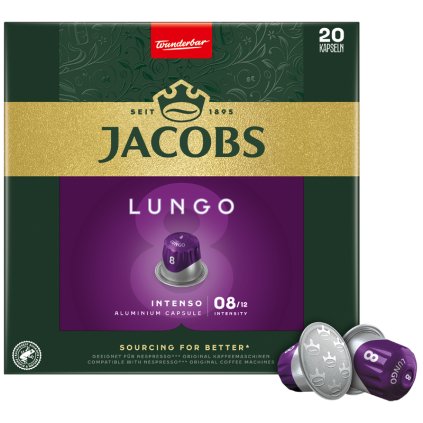 370916 jacobs lungo kapsle kavove 20 ks