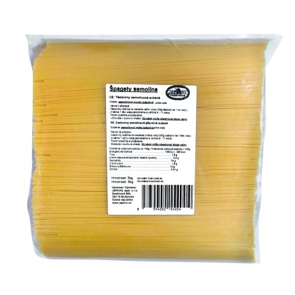 368870 japavo spagety semolinove 5 kg