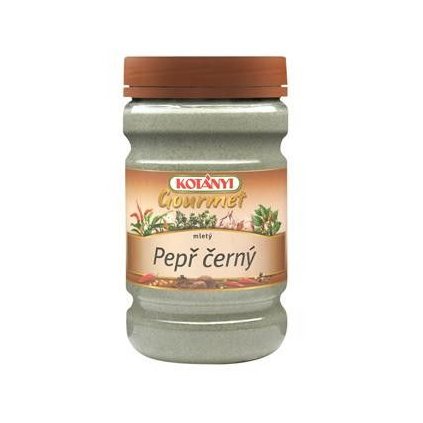 KOTÁNYI Pepř černý mletý 600 g dóza