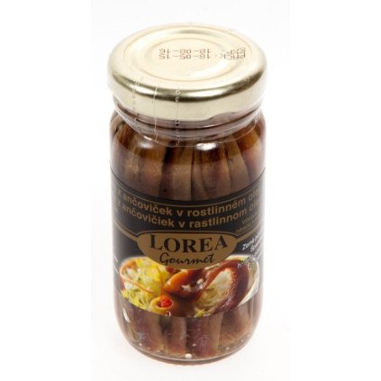 LOREA Ančovičky v oleji 95 g