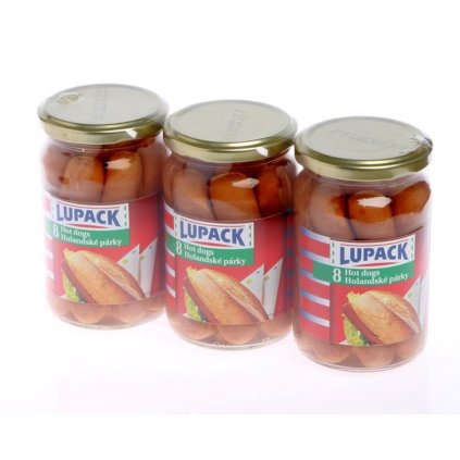 LUPACK Párky 8 hot dogs 270 g