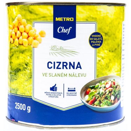 METRO Chef Cizrna ve slaném nálevu 2500 g