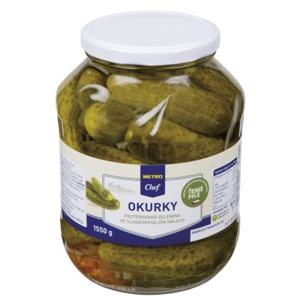 METRO Chef Okurky 6 - 9 cm 1550 g