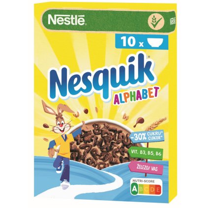 Nesquik Nestlé ABC cereálie 325 g