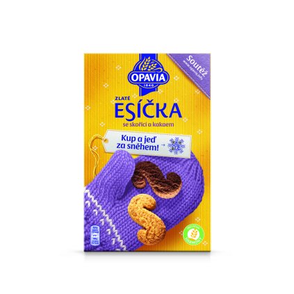 370682 zlate esicka susenky se skorici a kakaem 220 g