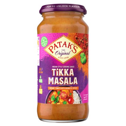 Patak's Original Tikka Masala Sauce Omáčka krémová 450 g
