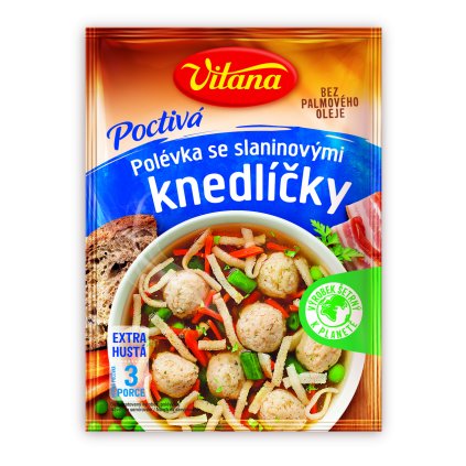 Vitana Poctivá polévka se slaninovými knedlíčky 58 g