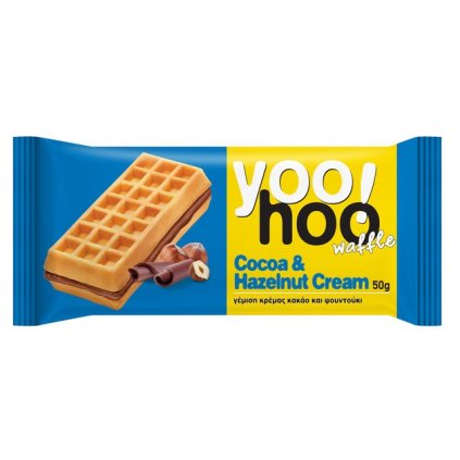 Yoo!hoo Vafle kakao-oříšek 50 g