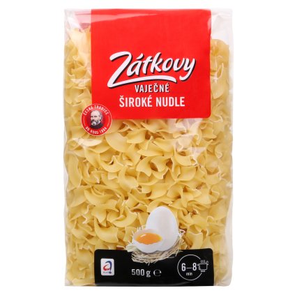 370613 zatkovy testoviny nudle siroke vajecne 500 g