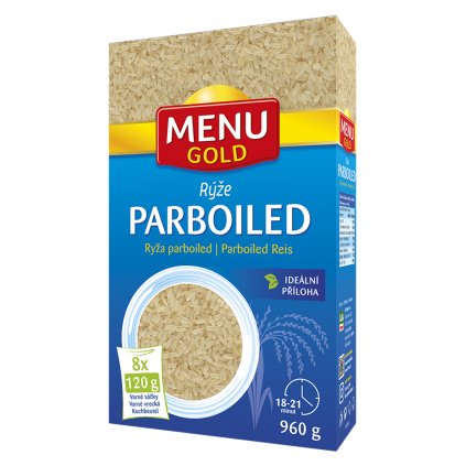 ZLATÉ MENU Rýže parboiled varné sáčky 960 g