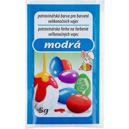 Potravinářská barva na vejce - MODRÁ 5g