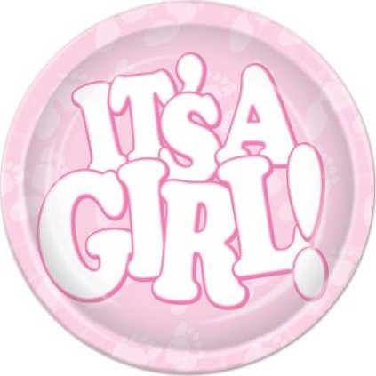 371558 papirovy talir je to holka 23cm 10ks cakesicq