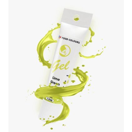 371711 food colours gelova barva tuba lime green 30 g