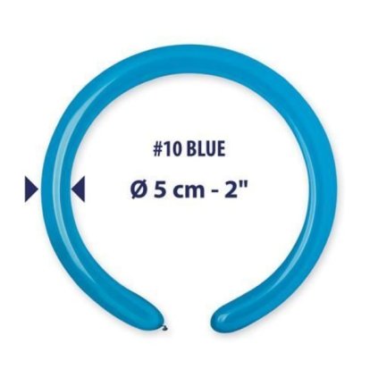 Modelovací balonky profesionální - 100 ks - modré  /BP