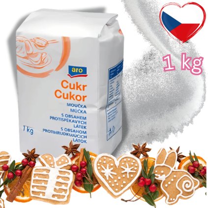 moučkový cukr