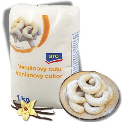 Vanilkový cukr pro vánoční cukroví 1 kg