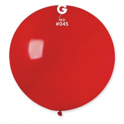 Obří nafukovací balon - červená  /BP