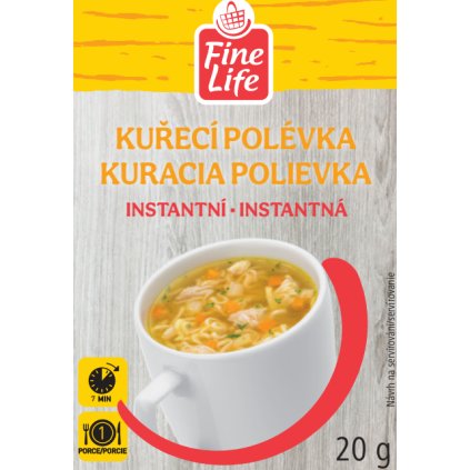 372386 polevka instantni kureci 20 g x 8 ks