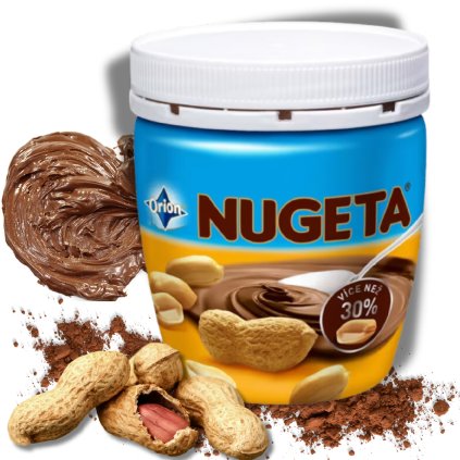 Sklenice Orion arašídová NUGETA 340g