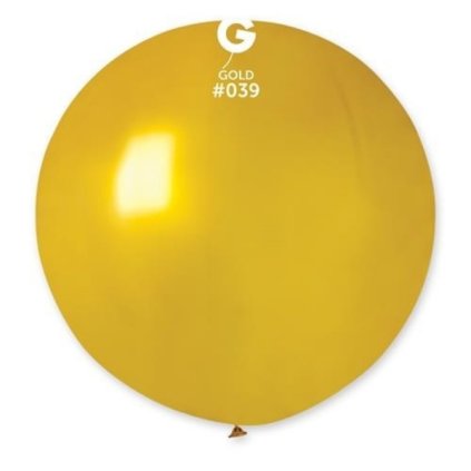 Balon jumbo zlatý 100 cm  /BP