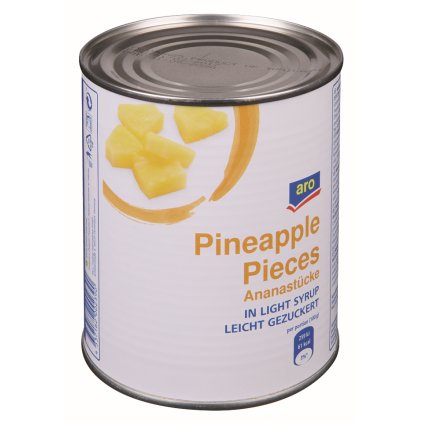 371123 aro ananas kousky 820 g