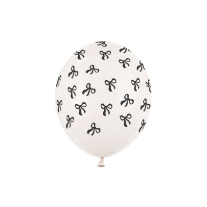 0032974 balonky cerna maslicka kremove bile 50 ks 30 cm 600