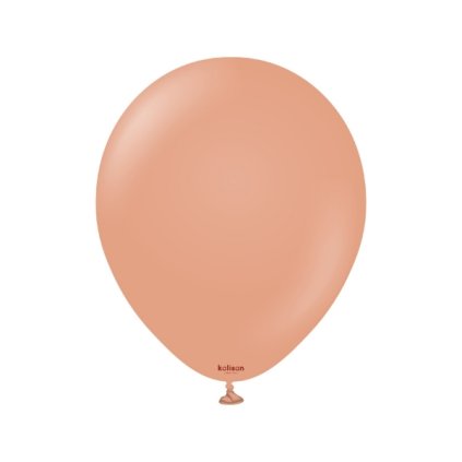 0030509 balonky ruzovo hnede standard clay pink 13 cm5 100 ks 600