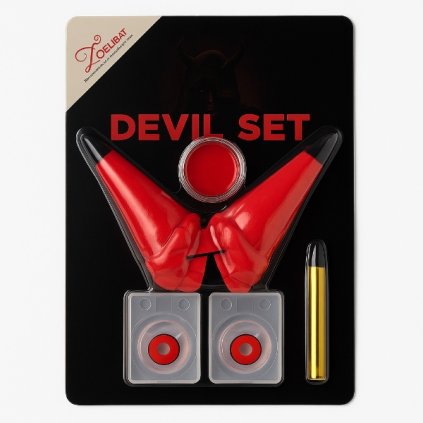 0033952 devil set cervene rohy make up a kontaktni cocky 600